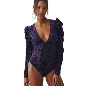 💜Free people magic hour bodysuit💜
